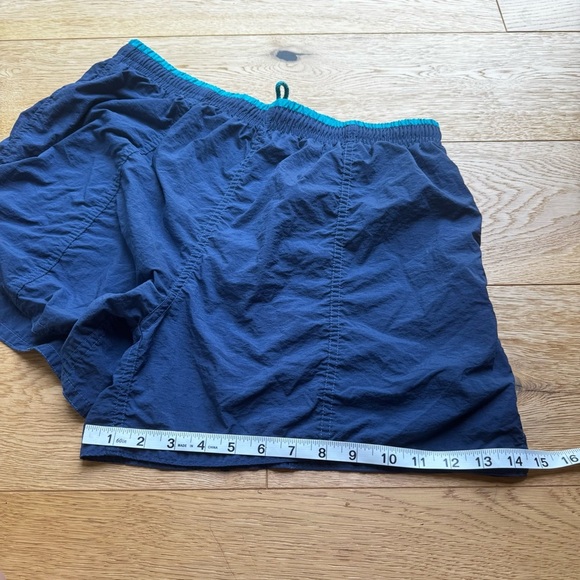 VINTAGE SUN SATIONS SPORTS WEAR BLUE SWIM SHORTS - L - Picture 5 of 15